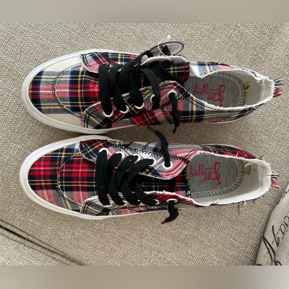 Tartan Plaid Sneakers